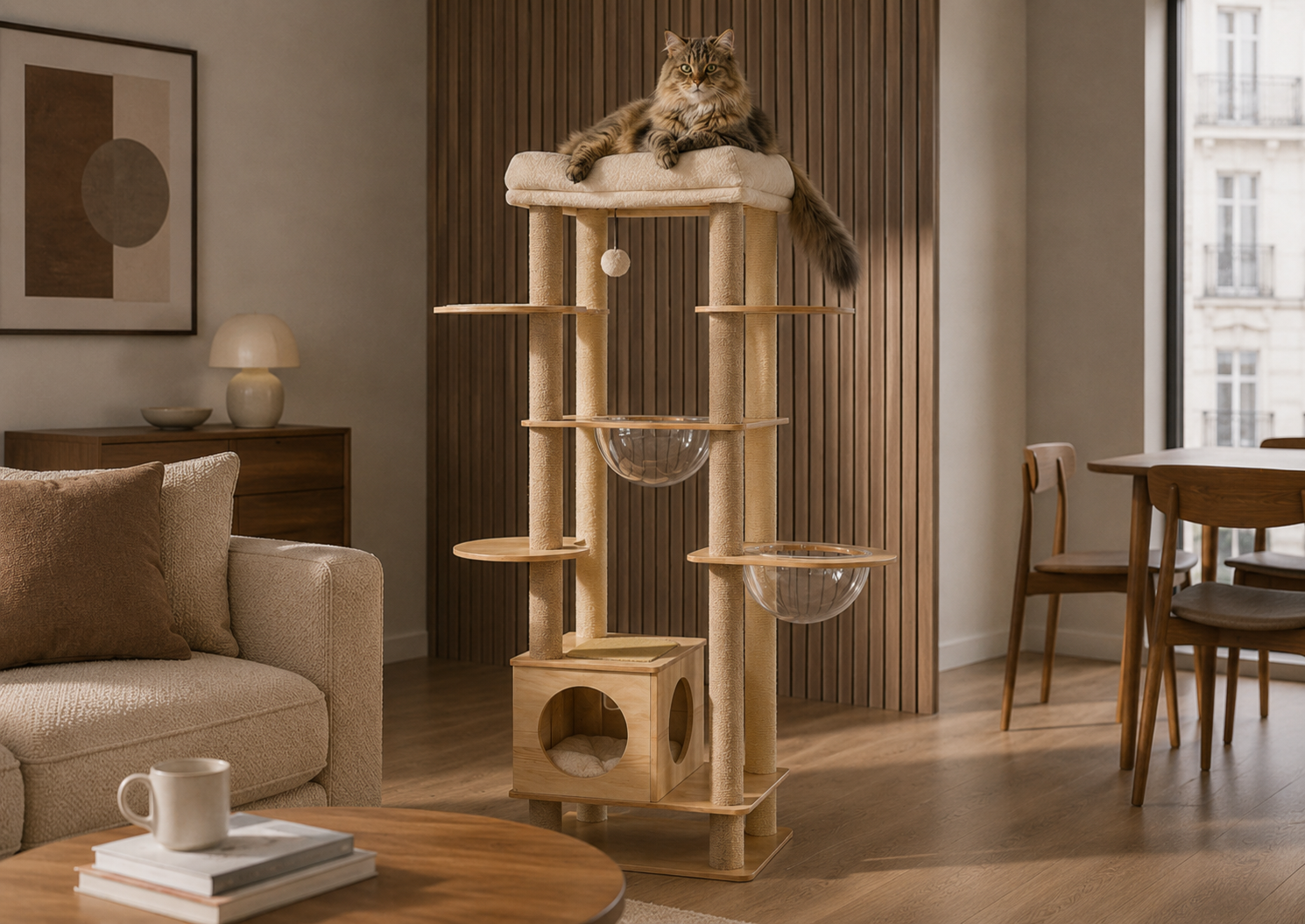 Arbre à chat : avantages et inconvénients Image