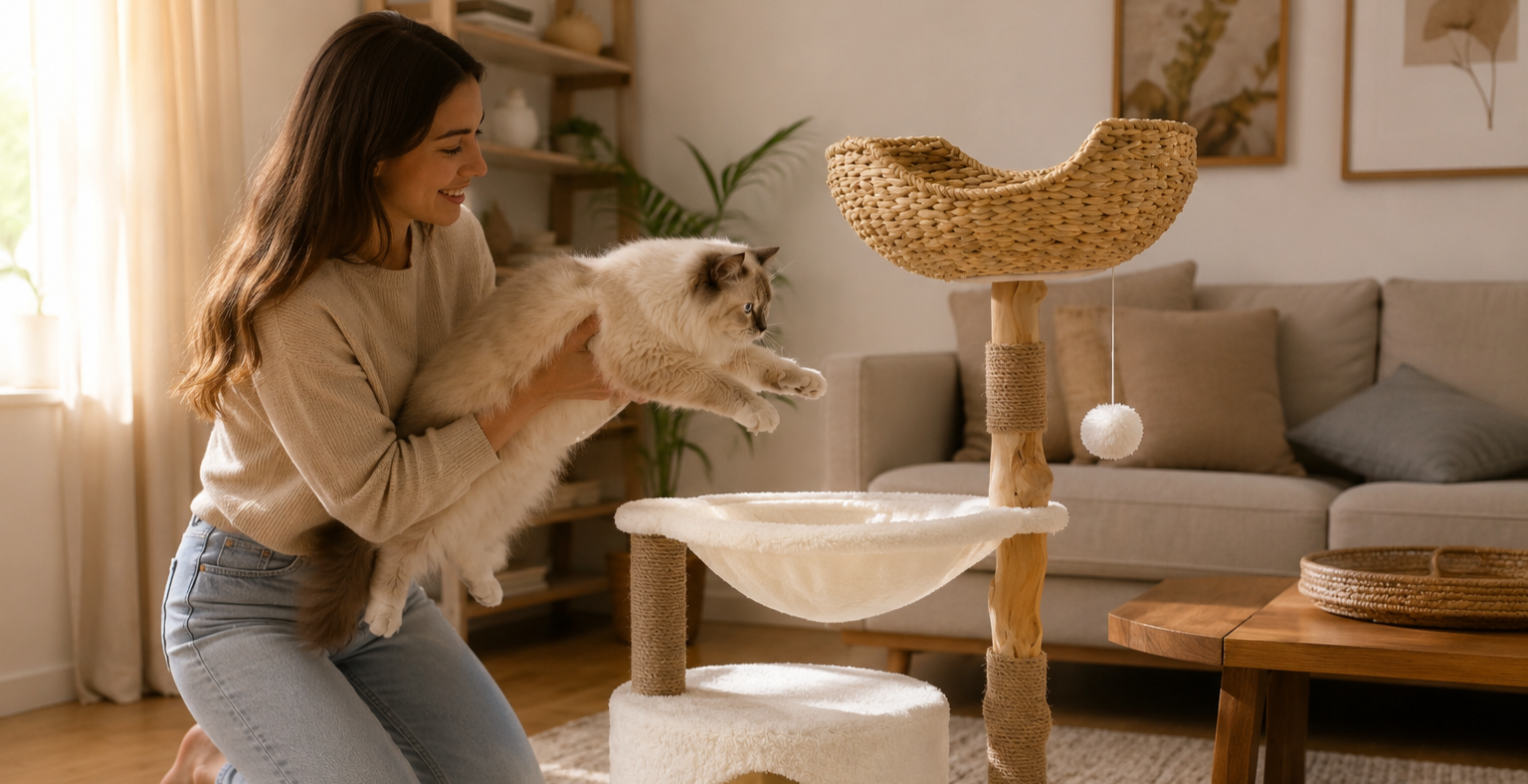 Pourquoi un chat a besoin d’un arbre à chat ? Image