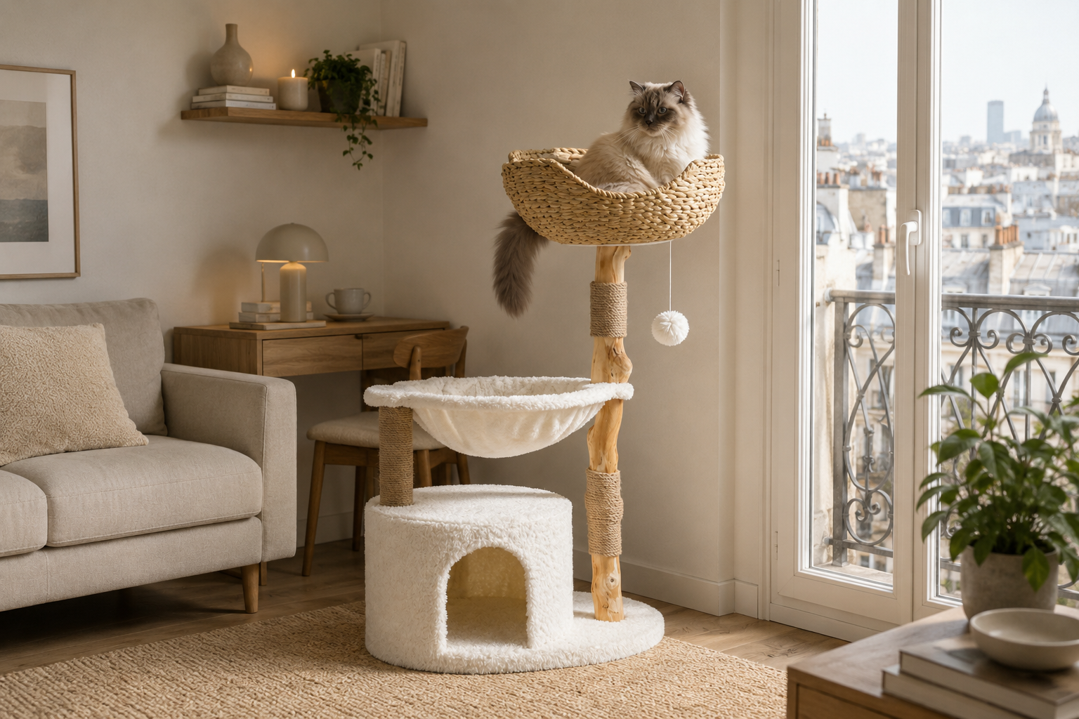 Quel arbre à chat choisir pour un appartement ?