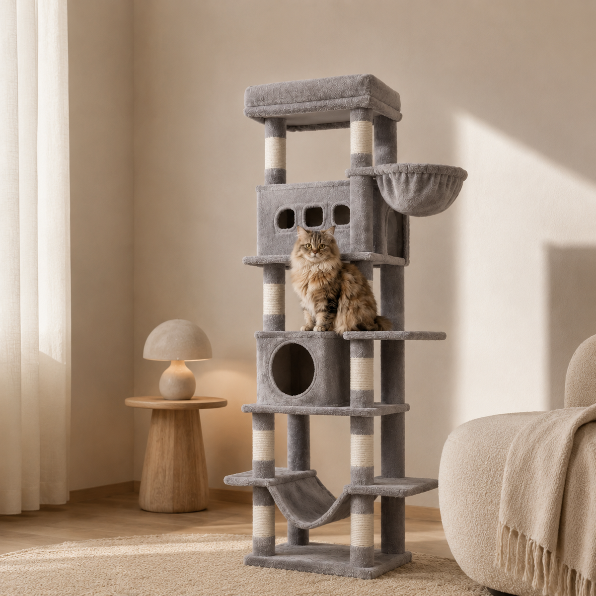Arbre à Chat XXL pour Maine Coon