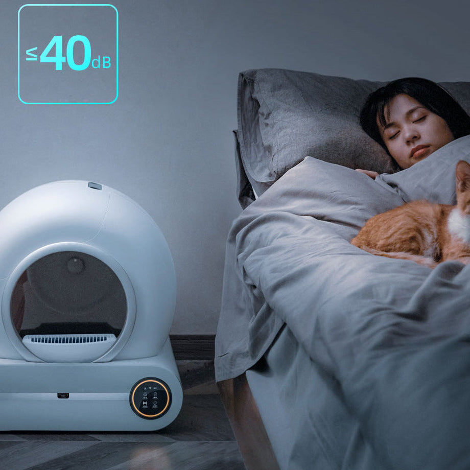 Litière Automatique Autonettoyante Connectée pour Chat – Chat’rmante