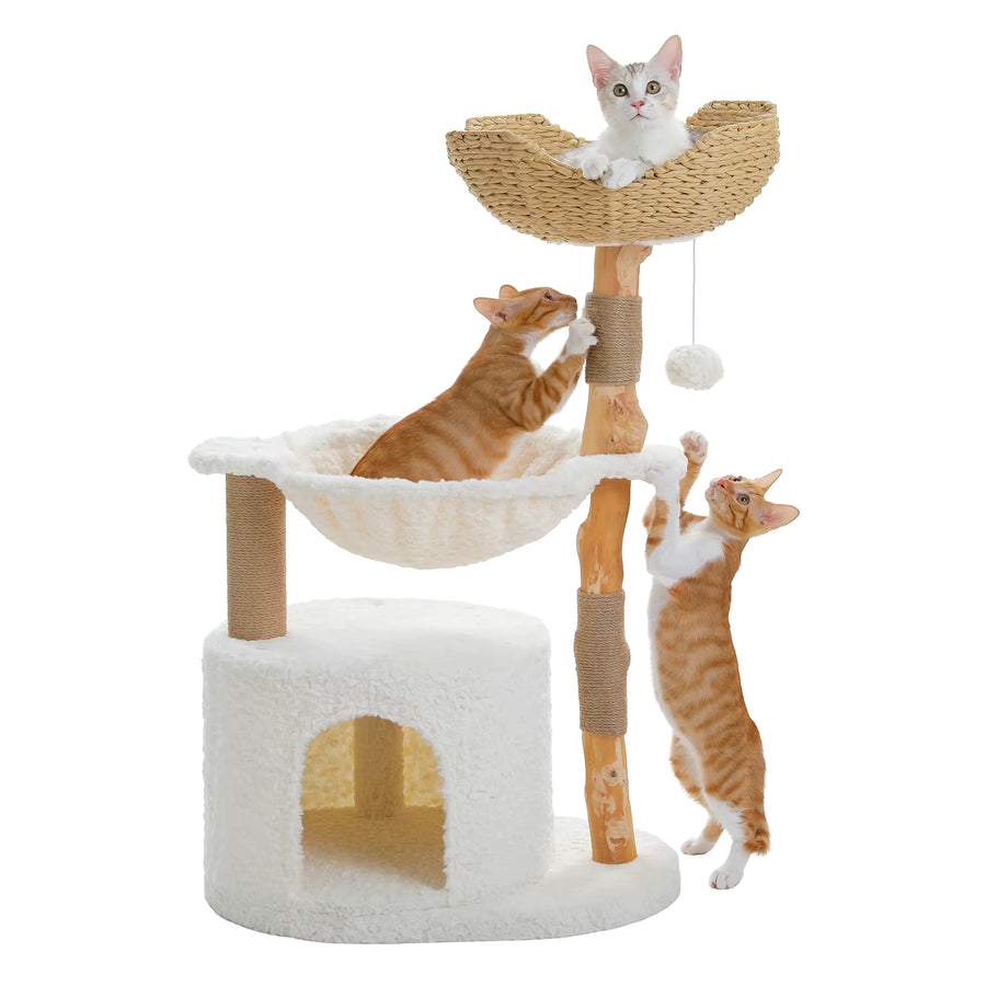 Arbre à Chat Design Fleur – Le Félin’trépide