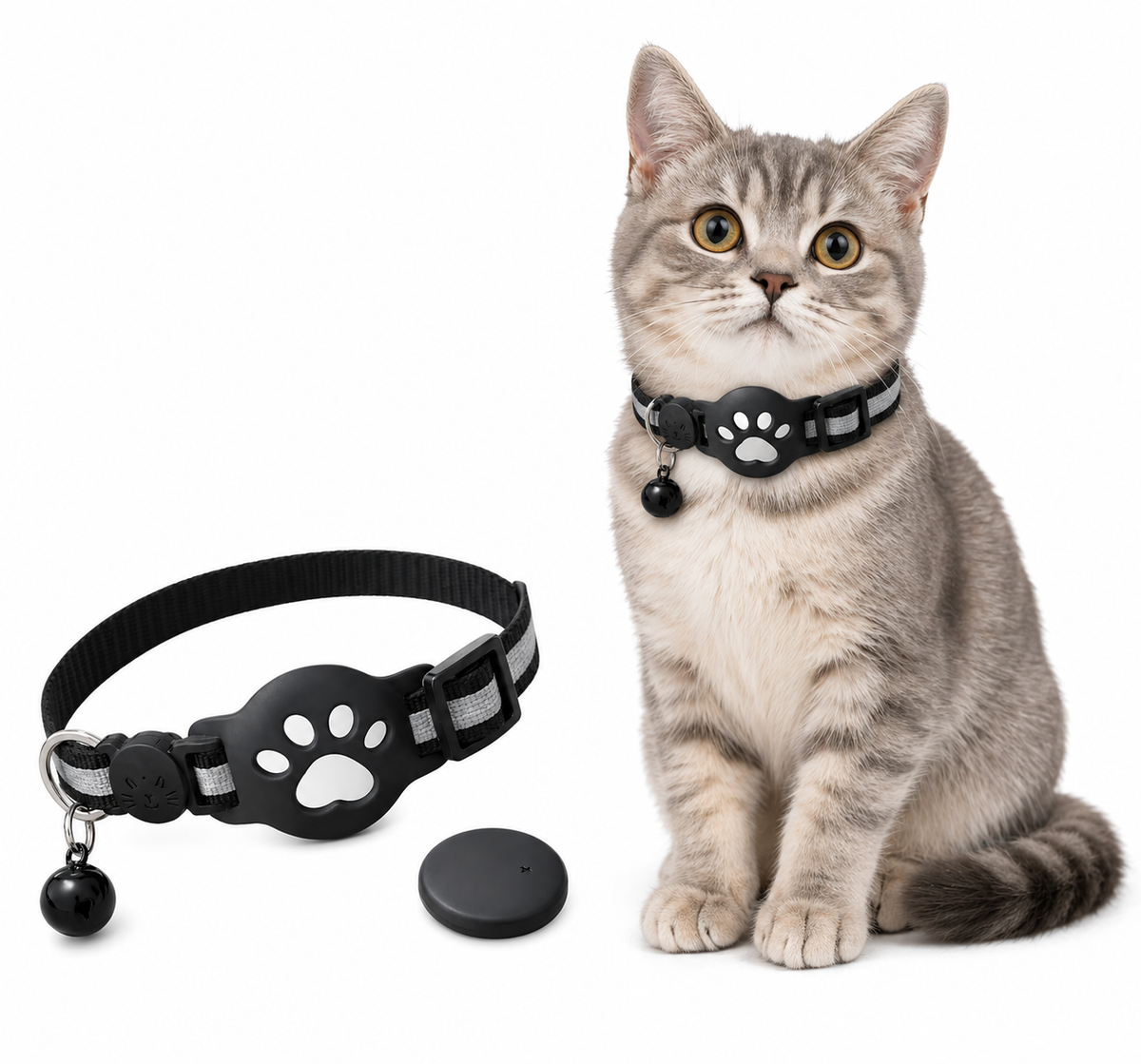 Collier GPS pour Chat avec Suivi en Temps Réel