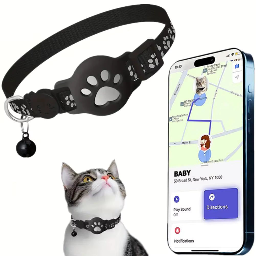 Collier GPS pour Chat avec Suivi en Temps Réel