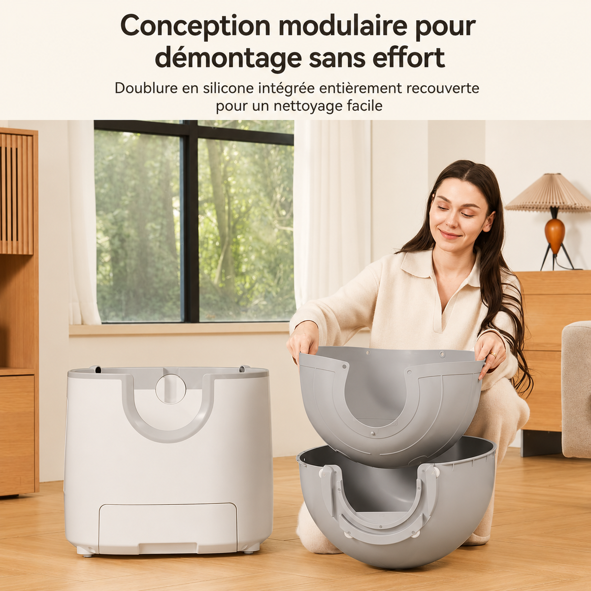 litière automatique installation