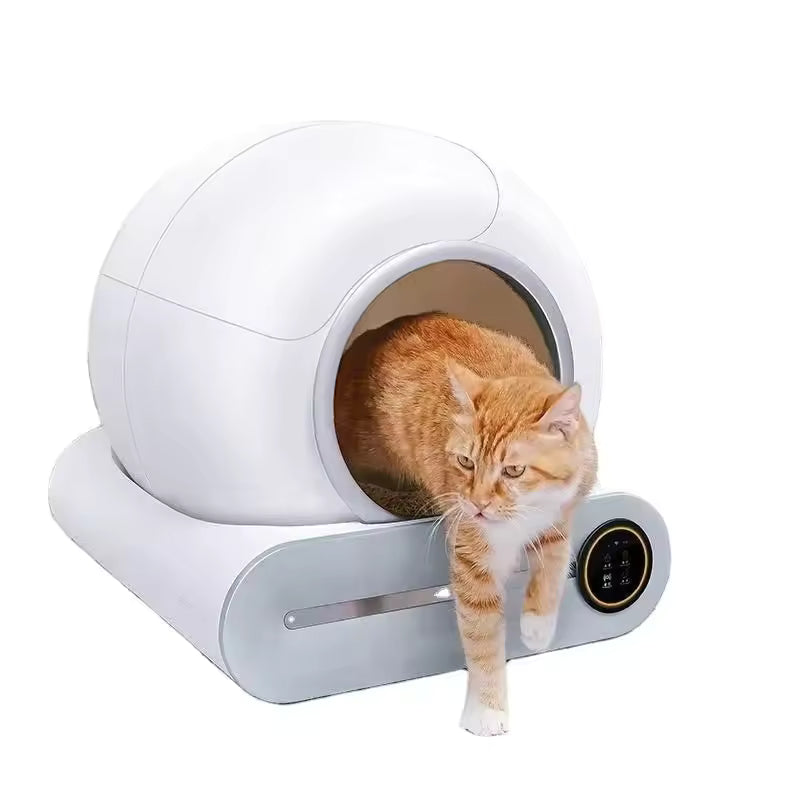 Litière Automatique Autonettoyante Connectée pour Chat – Chat’rmante