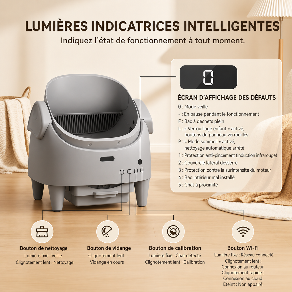 litière automatique intelligente