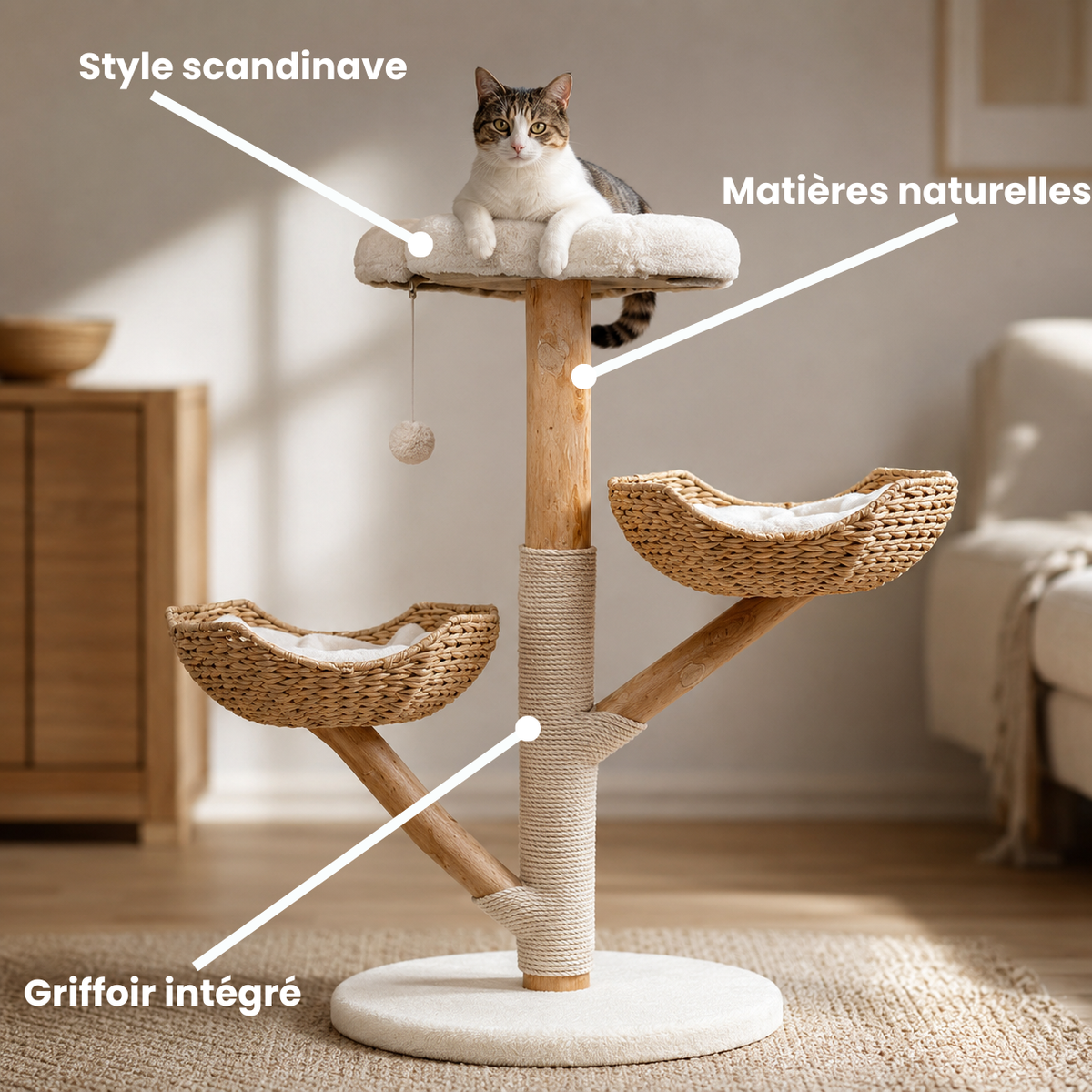 meilleur arbre à chat scandinave